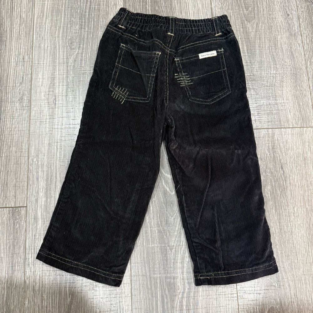 Vintage Calvin Klein Jeans Kids Black Corduroy Bottoms